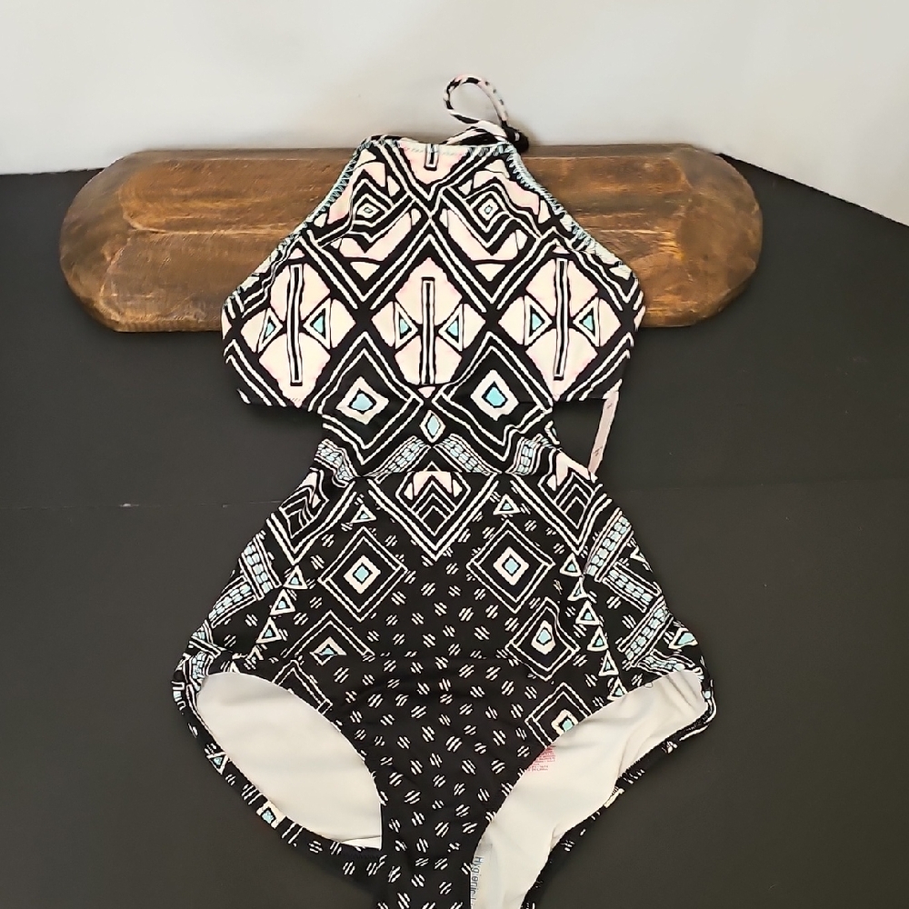 Geometric Patterned Victoria's Secret Swimsuit